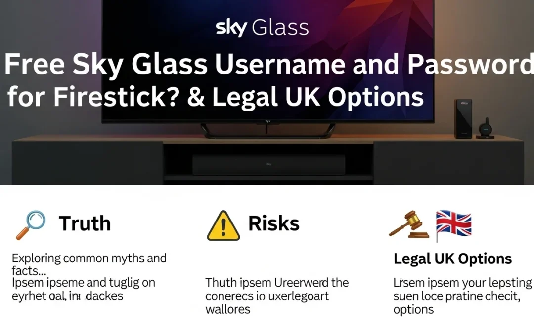 Free Sky Glass Username and Password for Firestick? Truth, Risks & Legal UK Options