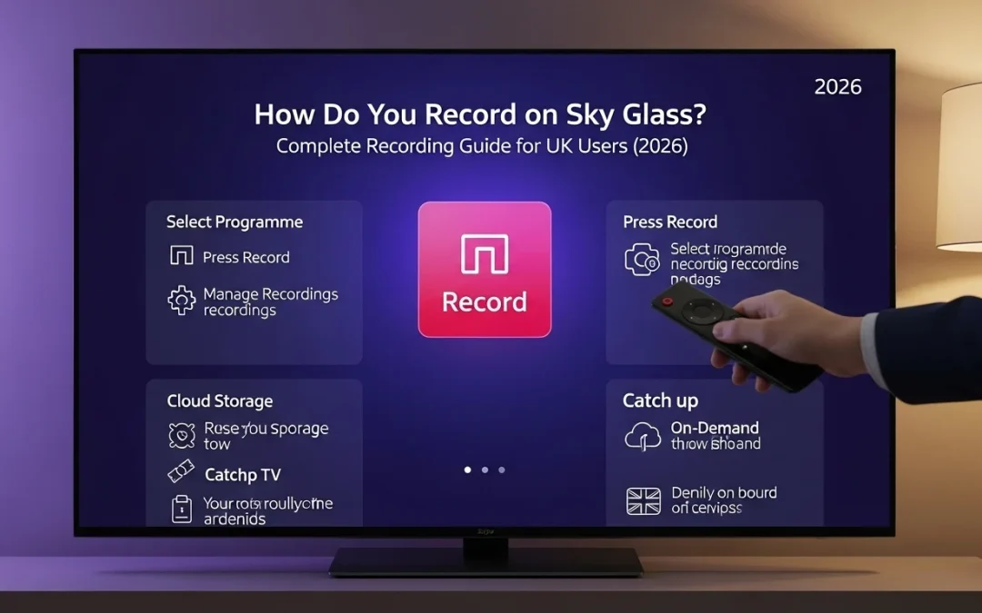 How Do You Record on Sky Glass? Complete Recording Guide for UK Users (2026)
