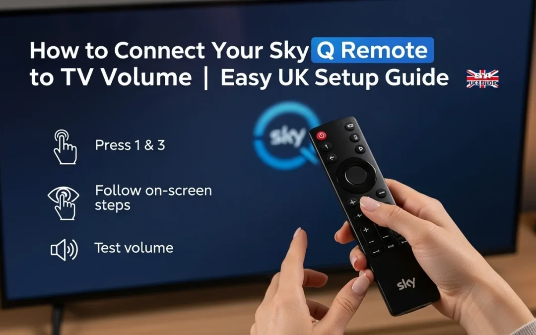 How to Connect Your Sky Q Remote to TV Volume | Easy UK Setup Guide
