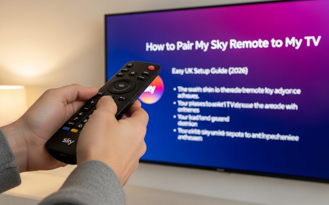 How to Pair My Sky Remote to My TV | Easy UK Setup Guide (2026)